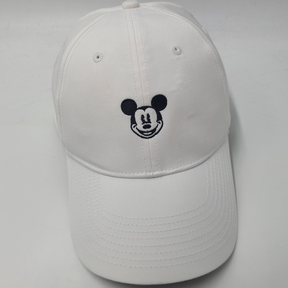Nike Hat Strapback Black White Disney Mickey Mouse Legacy91 Dri-Fit Swoosh Men